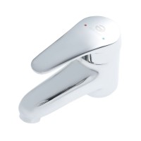 Смеситель Agger Exact для раковины, без донного клапана, хром, A2102100