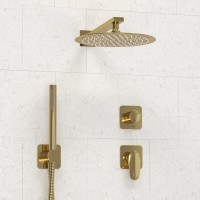 Душевая система WasserKRAFT Neckar A2151.277.183.208.280.197.281, PVD золото
