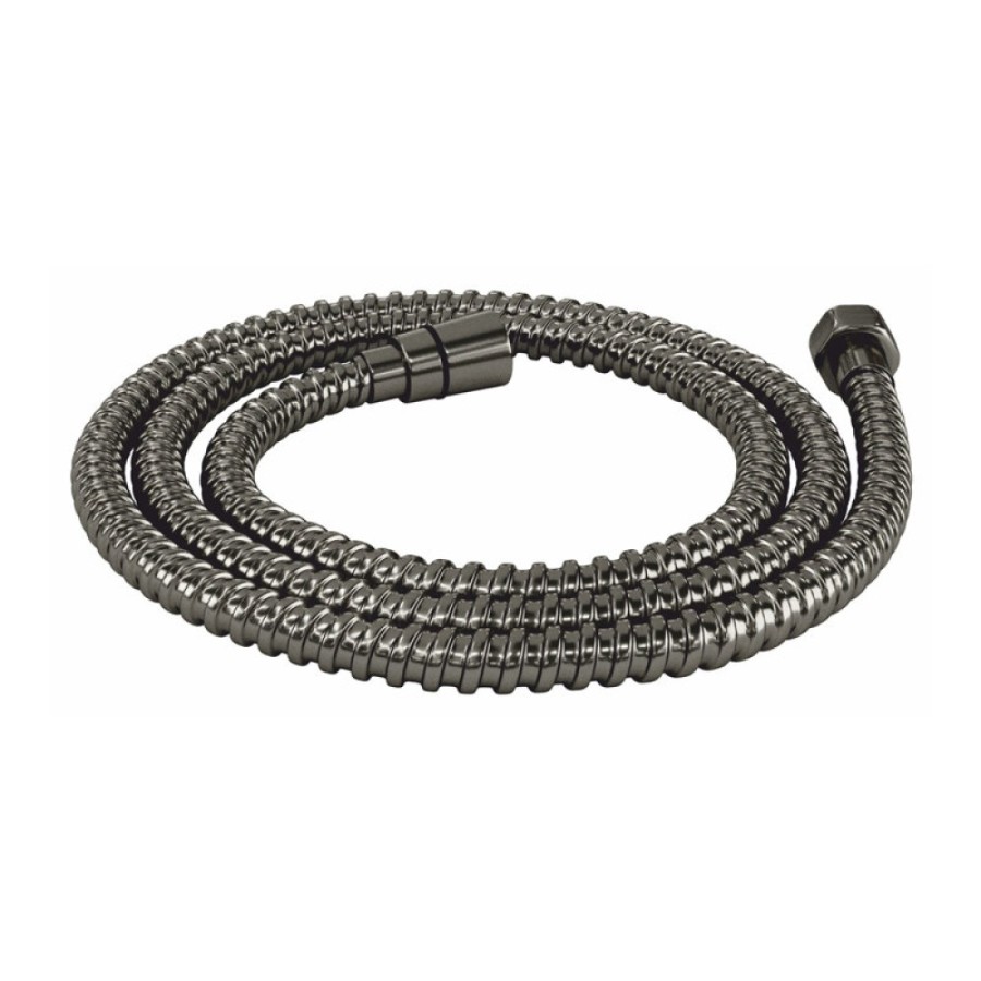 Душевой шланг WasserKRAFT, 120 см, PVD-покрытие вороненая сталь, gunmetal, A239