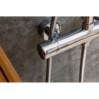 Душевая система Agger Thermo с термостатом, хром, A2451200