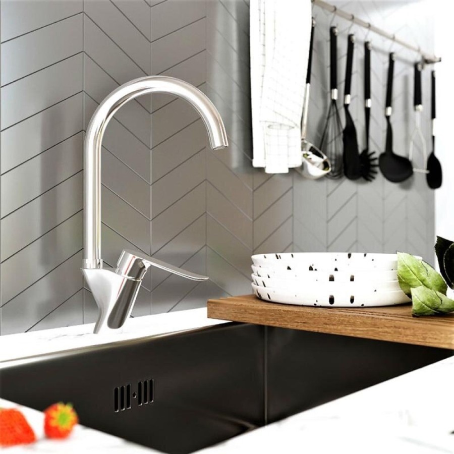 Смеситель Agger Nice A2500200 для кухни, хром
