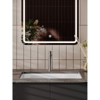 Смеситель Agger Sweet A2702122, для раковины, PVD сатин матовый
