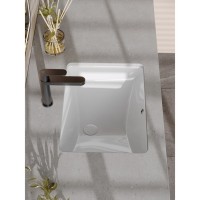 Смеситель Agger Sweet A2702155, для раковины, PVD оружейная сталь матовая