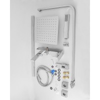 Душевая система Agger Great с поворотным изливом, хром, A2893300