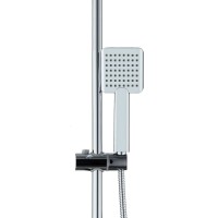 Душевая система Agger Right A2994000 с фиксированным изливом, хром глянцевый