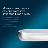 Мыльница стекляная Am.Pm Sensation A3031200
