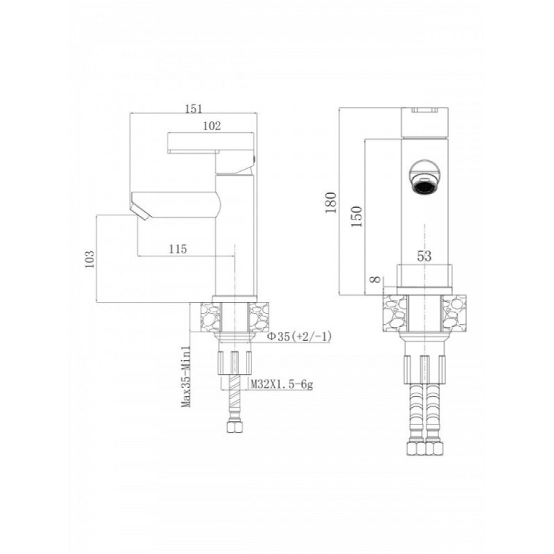 Смеситель Agger Easy A3102100, для раковины, хром