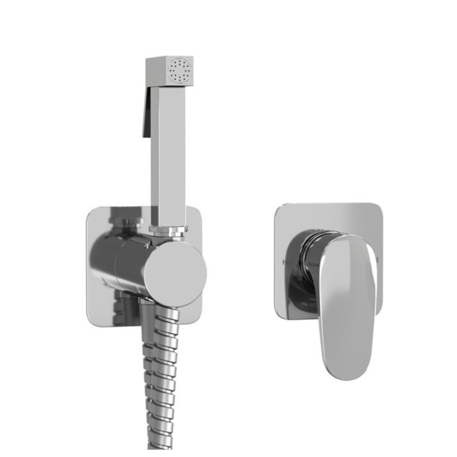 Гигиенический душ Wasserkraft Weida A3151.271.057.136, со смесителем, хром