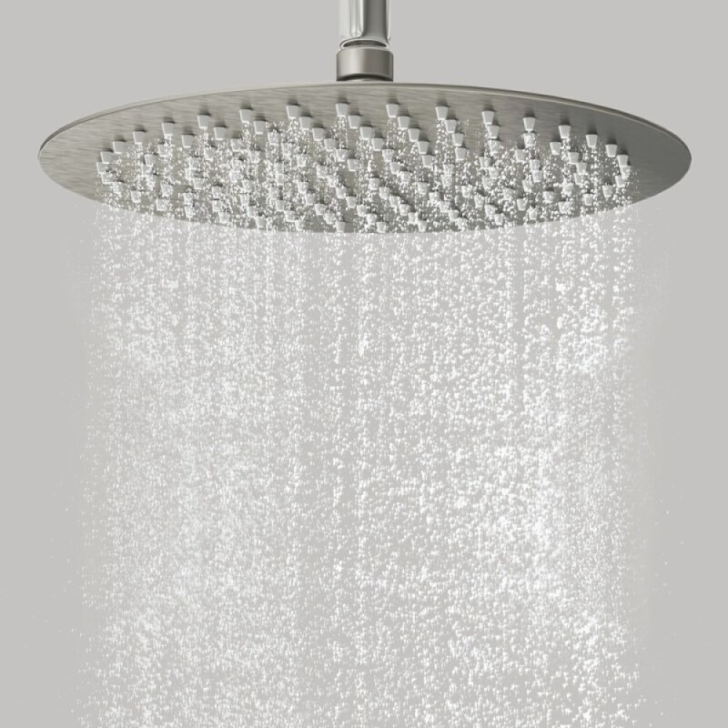 Душевая система WasserKRAFT Wern A4258.097.121.275.100.276.298 Thermo, термостатическая, никель