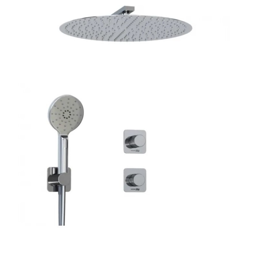 Душевая система WasserKRAFT Mosel 4600, со смесителем, цвет хром, A4651.293.090.117.271.087.127