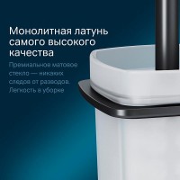 Ершик для унитаза Am.Pm Inspire 2.0 A50A33422, держатель черный матовый