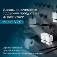 Ершик для унитаза Am.Pm Inspire 2.0 A50A33422, держатель черный матовый