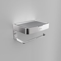 Держатель для туалетной бумаги Am.Pm Inspire 2.0, с коробкой и подставкой под телефон, A50A341500