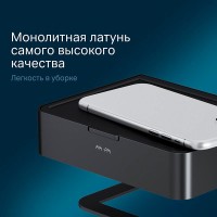 Держатель для туалетной бумаги Am.Pm Inspire 2.0 A50A341522 с коробкой и подставкой под телефон, черный матовый