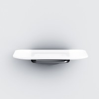 Мыльница стеклянная Am.Pm Inspire 2.0 A50A34222, держатель черный матовый
