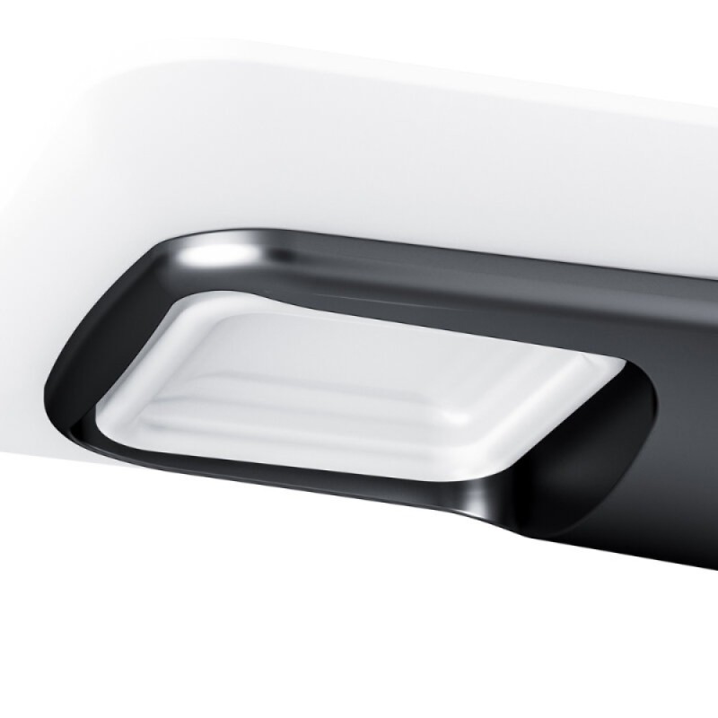 Мыльница стеклянная Am.Pm Inspire 2.0 A50A34222, держатель черный матовый