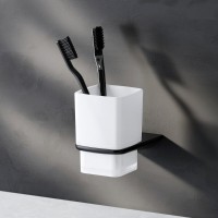 Стакан для зубных щеток Am.Pm Inspire 2.0 A50A34322, держатель черный матовый