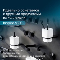 Стакан для зубных щеток Am.Pm Inspire 2.0 A50A34322, держатель черный матовый