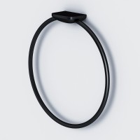Полотенцедержатель кольцо Am.Pm Inspire 2.0 A50A34422, 19 см, черный матовый