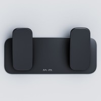 Двойной крючок Am.Pm Inspire 2.0 A50A35622 для полотенец, черный матовый