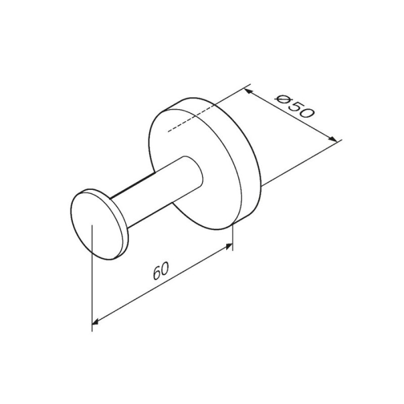 Крючок для халата Am.Pm Inspire 2.0 A50A35800