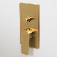 Душевая система WasserKRAFT, матовое золото, A55201