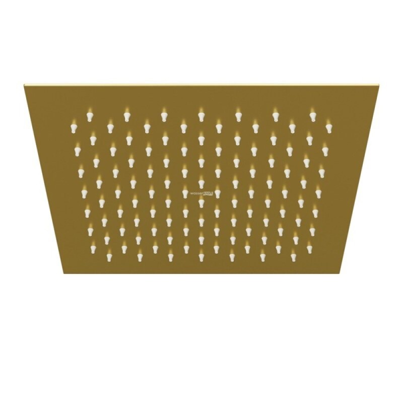 Душевая система WasserKRAFT Aisch A5558.180.198.285.194.286.174 Thermo, термостатическая, PVD золото матовое