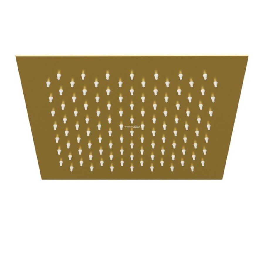 Душевая система WasserKRAFT Aisch A5558.180.198.285.194.286.174 Thermo, термостатическая, PVD золото матовое