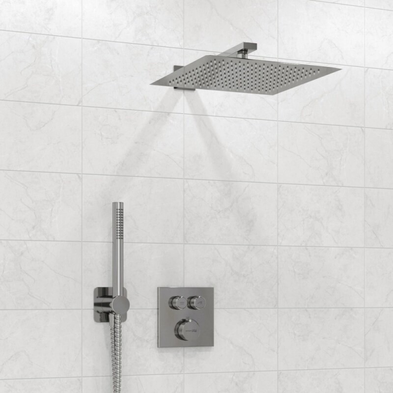 Душевая система WasserKRAFT Dinkel A5848.090.118.271.010.137 Thermo, термостатическая, хром