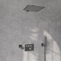 Душевая система WasserKRAFT Dinkel A5858.090.118.271.010.137.091 Thermo, термостатическая, хром