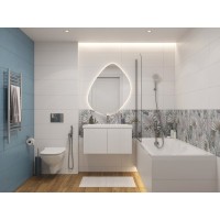 Душевой гарнитур Cersanit Ferro A64086, хром