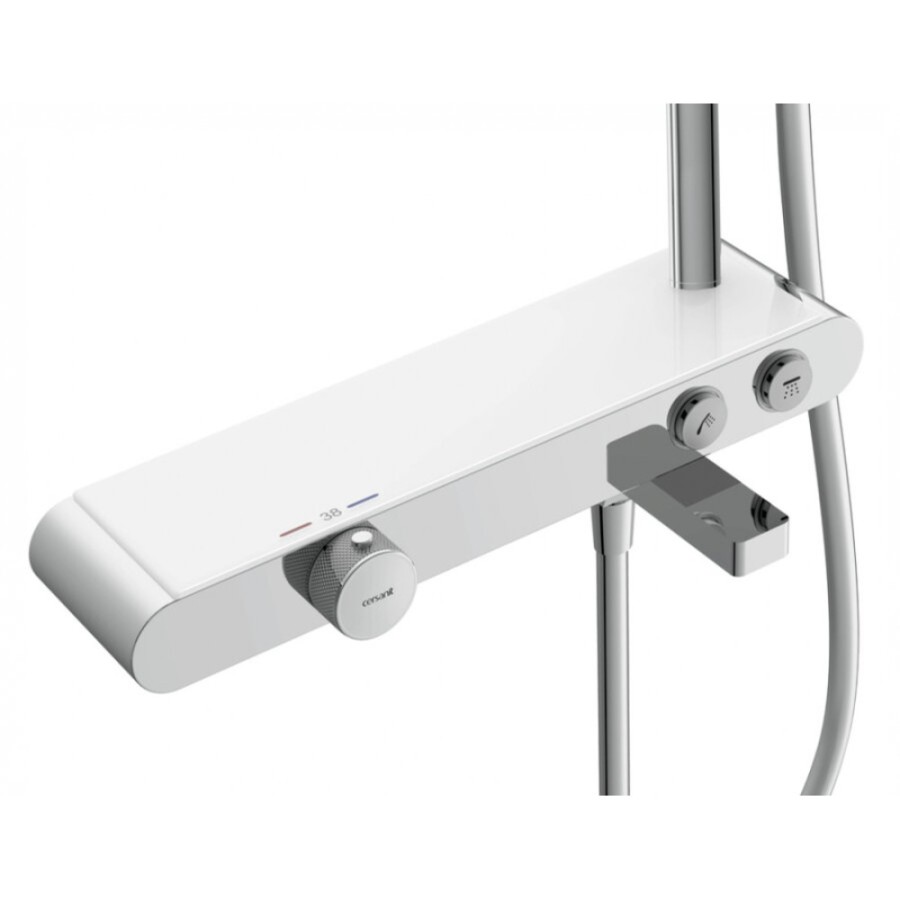 Душевая система Cersanit Vivo A64089, термостатическая, хром