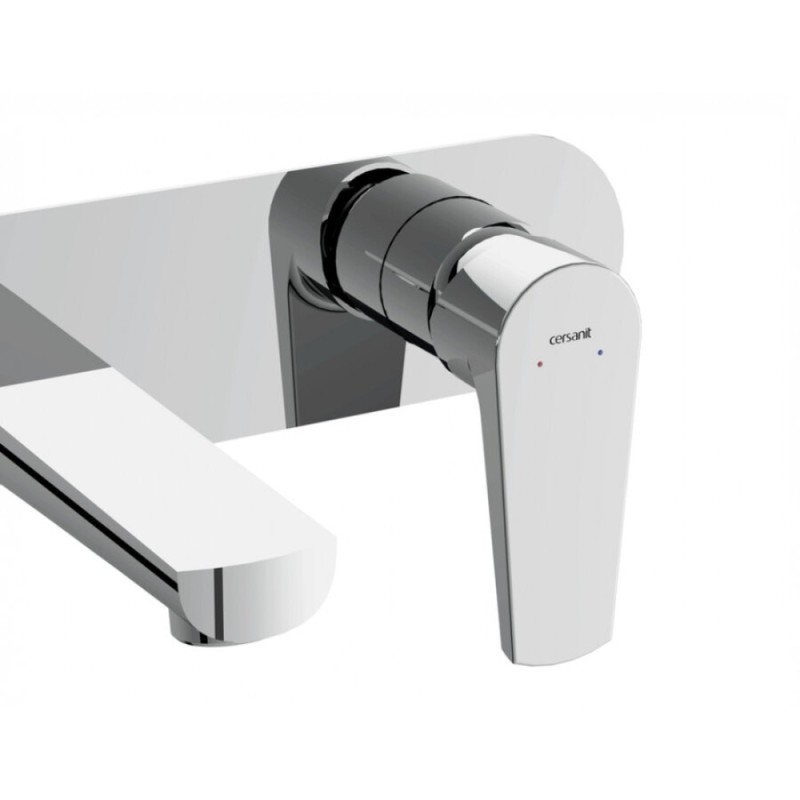 Смеситель Cersanit Moduo A64096, для раковины, хром