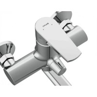 Смеситель Cersanit Moduo A64098, для ванны и душа, хром