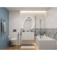 Гигиенический душ Cersanit Flavis, A64104, со смесителем, хром