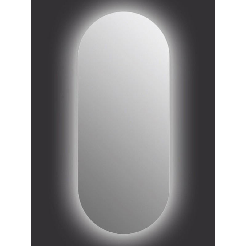 Зеркало Cersanit Eclipse smart 50x122 с подсветкой овальное, A64150