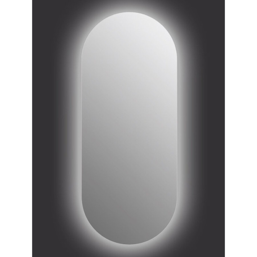Зеркало Cersanit Eclipse smart 50x122 с подсветкой овальное, A64150