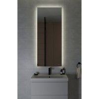 Зеркало Cersanit Eclipse smart A64155, 60 см, LED-подсветка, инфракрасный выключатель, цвет белый