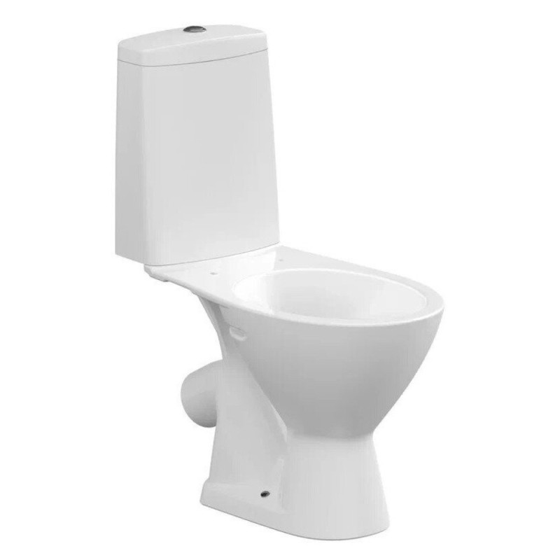 Напольный унитаз-компакт Cersanit Flavis A64288 031 3/6 DPL EO, сиденье микролифт, Slim, белый