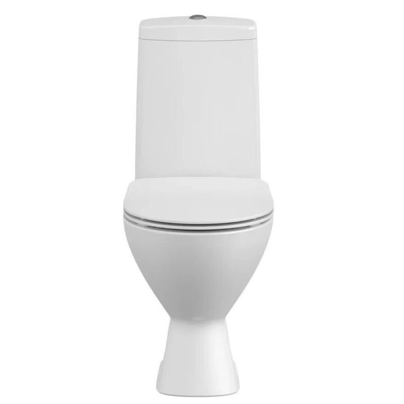 Напольный унитаз-компакт Cersanit Flavis A64288 031 3/6 DPL EO, сиденье микролифт, Slim, белый