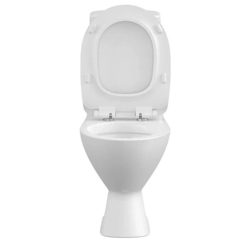 Напольный унитаз-компакт Cersanit Flavis A64288 031 3/6 DPL EO, сиденье микролифт, Slim, белый