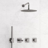 Душевая система WasserKRAFT Tauber 6400, со смесителем, цвет никель, A6451.297.298.097.121.275.100.276