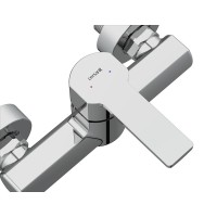 Смеситель для душа Cersanit Smart A64511 2 в 1 SMART + CARI, с душевым гарнитуром