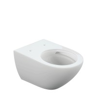 Унитаз подвесной Cersanit Street Fusion Vortex DPL EO slim A64517, безободковый, крышка-сиденье микролифт, белый