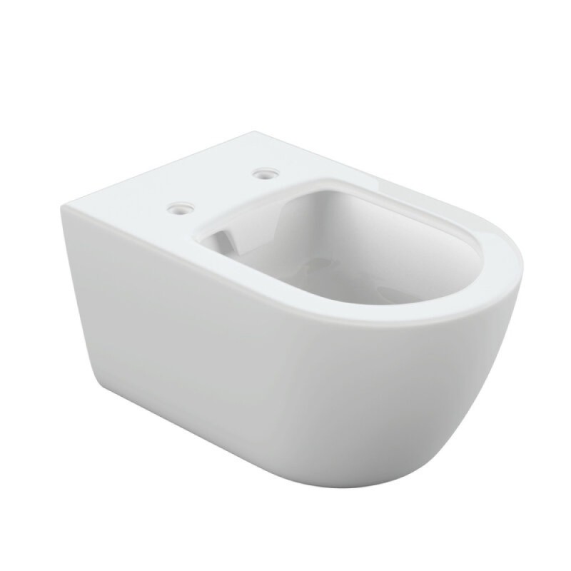 Унитаз подвесной Cersanit Nature oval Clean On DPL EO slim A64518, безободковый, крышка-сиденье микролифт, цвет белый
