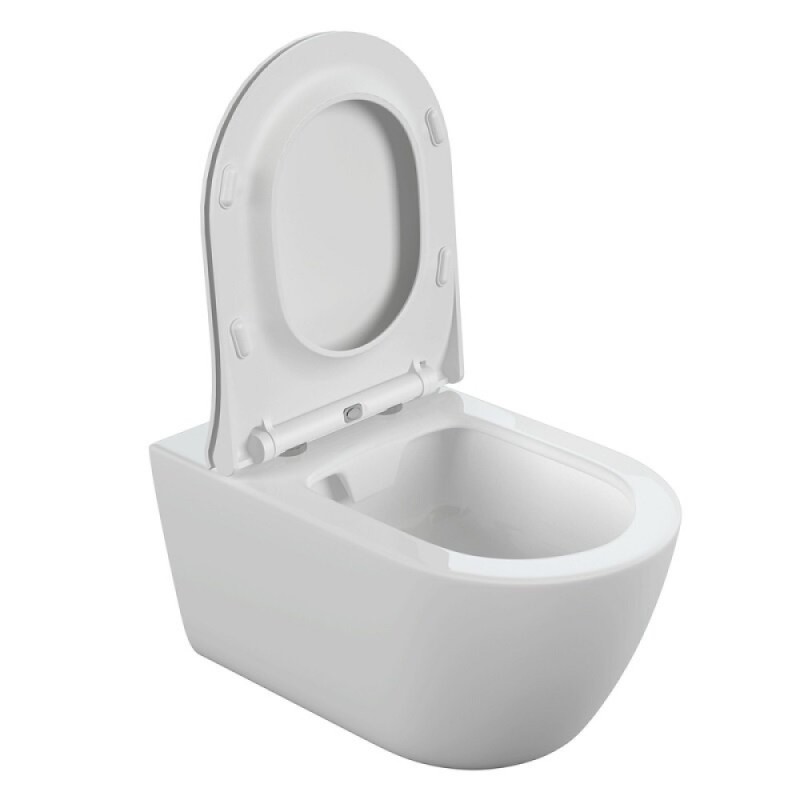 Инсталляция Cersanit Vector с унитазом A64576 Cersanit Nature Oval Clean On, сиденье slim микролифт, клавиша Corner хром, комплект