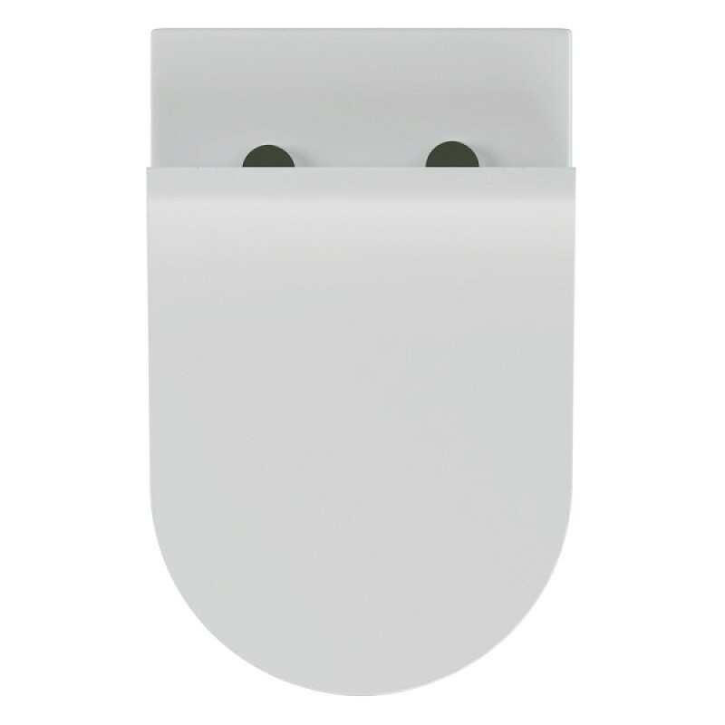 Инсталляция Cersanit Vector с унитазом A64576 Cersanit Nature Oval Clean On, сиденье slim микролифт, клавиша Corner хром, комплект