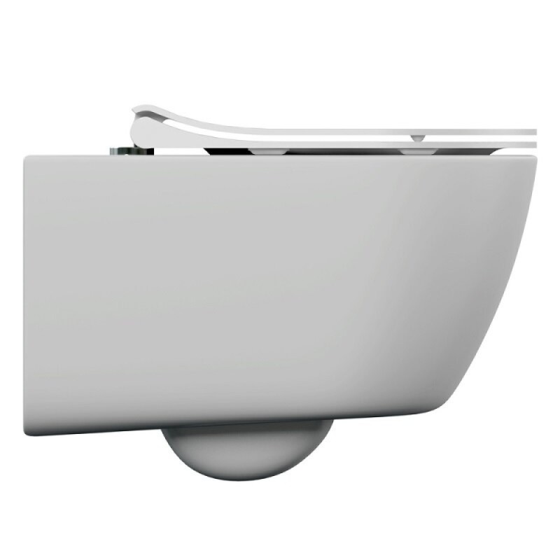 Инсталляция Cersanit Vector с унитазом A64576 Cersanit Nature Oval Clean On, сиденье slim микролифт, клавиша Corner хром, комплект