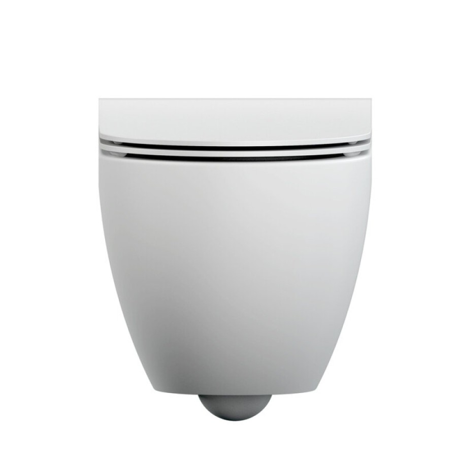 Подвесной унитаз Cersanit Brasko Smart Clean On DPL EO slim LP, A64824, безободковый, крышка-сиденье микролифт, цвет белый