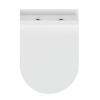 Подвесной унитаз Cersanit Brasko Smart Clean On DPL EO slim LP, A64824, безободковый, крышка-сиденье микролифт, цвет белый